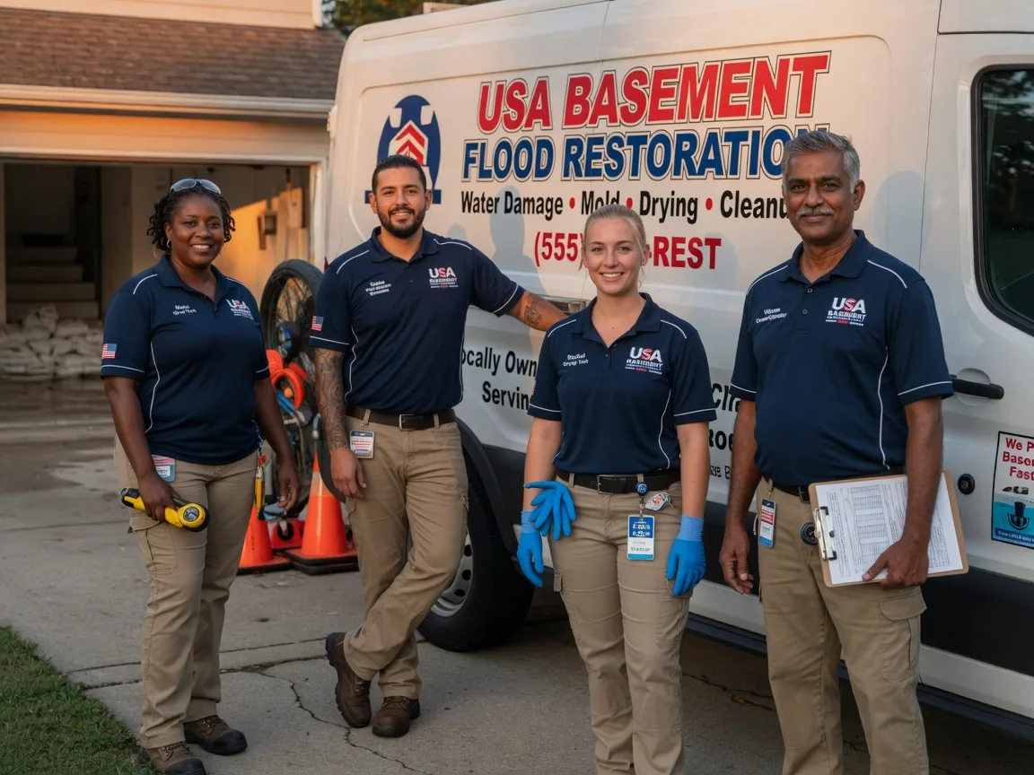 Basement Flood Cleanup company in Peru, ME